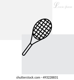 tennis racket icon