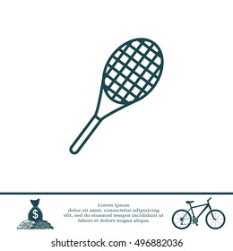 tennis racket icon