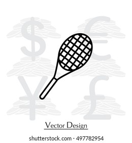 tennis racket icon