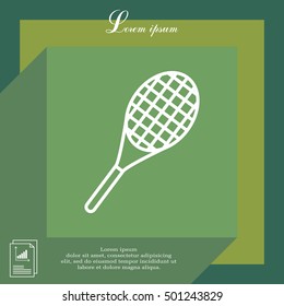 tennis racket icon
