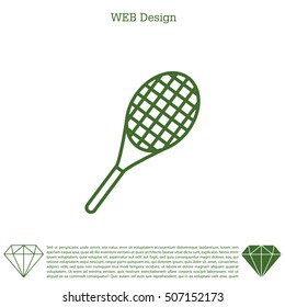 tennis racket icon