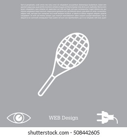 tennis racket icon