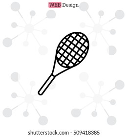tennis racket icon