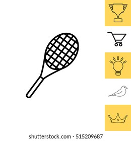 tennis racket icon