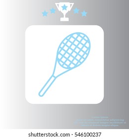 tennis racket icon