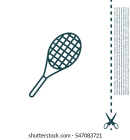 tennis racket icon