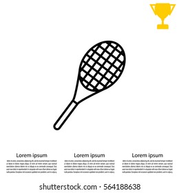 tennis racket icon
