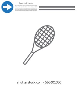 tennis racket icon