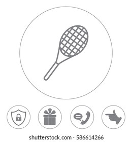 tennis racket icon