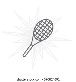 tennis racket icon
