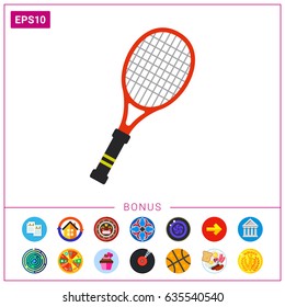 Tennis Racket Icon
