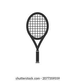 tennis racket icon design template vector isolated illustration