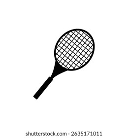 tennis racket icon illustration flat
