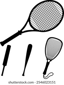 Icono de raqueta de tenis para Diseños deportivos y de Ocio