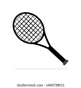 Tennis racket Icon. Vector concept illustration for design.