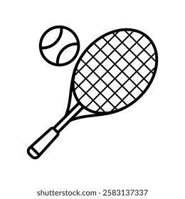 tennis racket icon vector design templates