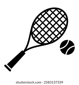 tennis racket icon vector design templates