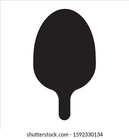 Tennis racket icon vector flat style