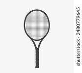 Tennis racket icon. Vector illustratior