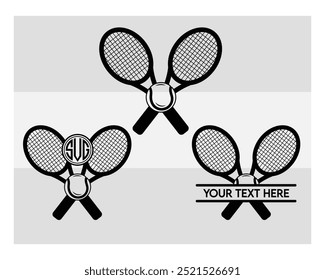 Raqueta de tenis, Raqueta de tenis, Raqueta de silueta, Vector de tenis, Deportes, Raqueta, Clipart, Vector, Pelota de tenis,