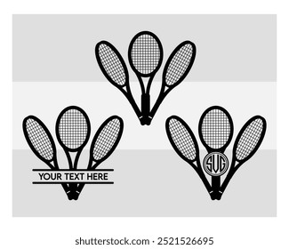 Raqueta de tenis, Raqueta de tenis, Raqueta de silueta, Vector de tenis, Deportes, Raqueta, Clipart, Vector, Pelota de tenis,