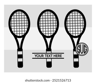 Raqueta de tenis, Raqueta de tenis, Raqueta de silueta, Vector de tenis, Deportes, Raqueta, Clipart, Vector, Pelota de tenis,