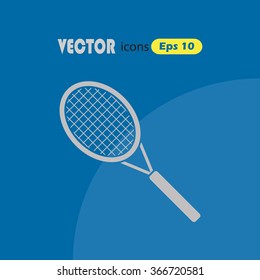 Tennis racket sport icon