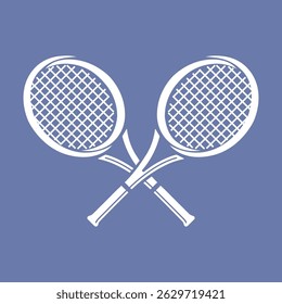 Tennis Racket Vector Design for T-Shirt and Logo Design