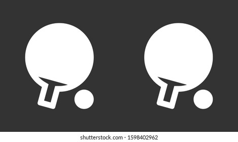 Tennis racket vector icon. Tennis game vector icon. Tennis for sport vector icon. Tennis for kids icon.10 eps flat design.