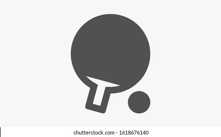Tennis racket vector icon. Tennis game vector icon. Tennis for sport vector icon. Tennis for kids icon.10 eps flat design.