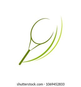 Tennis Racket Vector Template Design Illustration