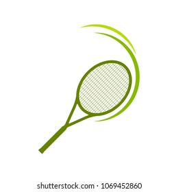 Tennis Racket Vector Template Design Illustration