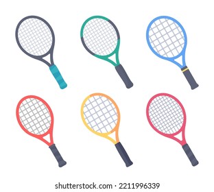 Tennis Rackets And Balls. Outdoor Sports Equipment