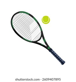 Tennis rackets vector icon set