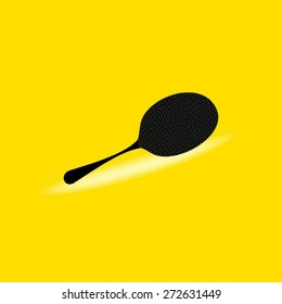 tennis rackets vector illustration 