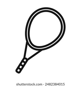 Tennis Racquet Icon Pack Sports Equipment Illustrations for Fitness and Recreation