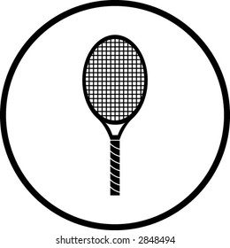 tennis racquet symbol