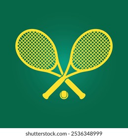 Tennis racquet trendy artwork lovely abstract vector illustration colorful applicable design.eps