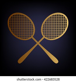 Tennis racquets icon