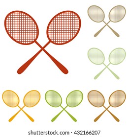 Tennis racquets sign