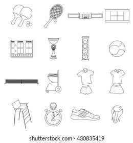 Tennis set