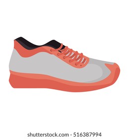 tennis shoes sport isolated icon