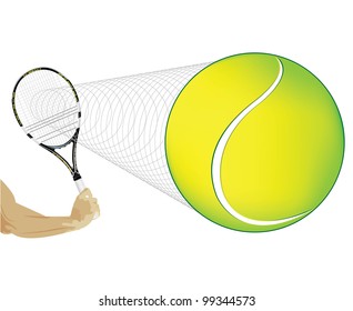 tennis shot -backhand