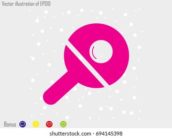 tennis, sign, symbol, vector illustration eps10