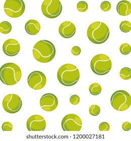 tennis sport ball pattern