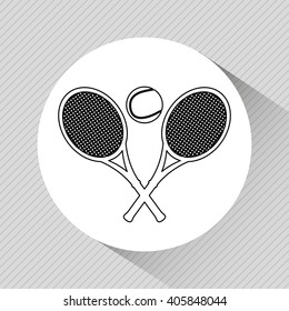 tennis sport design 