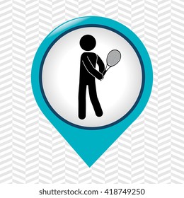 tennis sport  design 