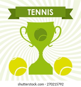 tennis sport design, vector illustration eps10 graphic 