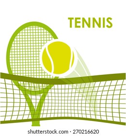 Tennissportdesign, Vektorgrafik eps10 Grafik 