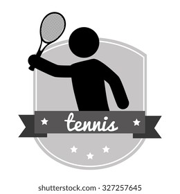 tennis sport design, vector illustration eps10 graphic 